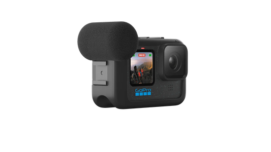 GoPro Media Mod | Directional Mic | HDMI-Out | 3.5mm Input | Dual Cold-Shoe