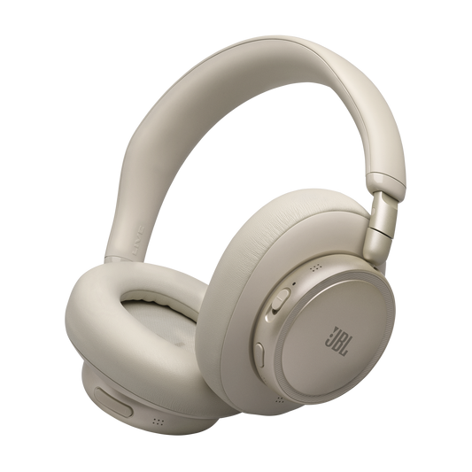 JBL Live 780NC Wireless Over-Ear ANC Headphones in Sand