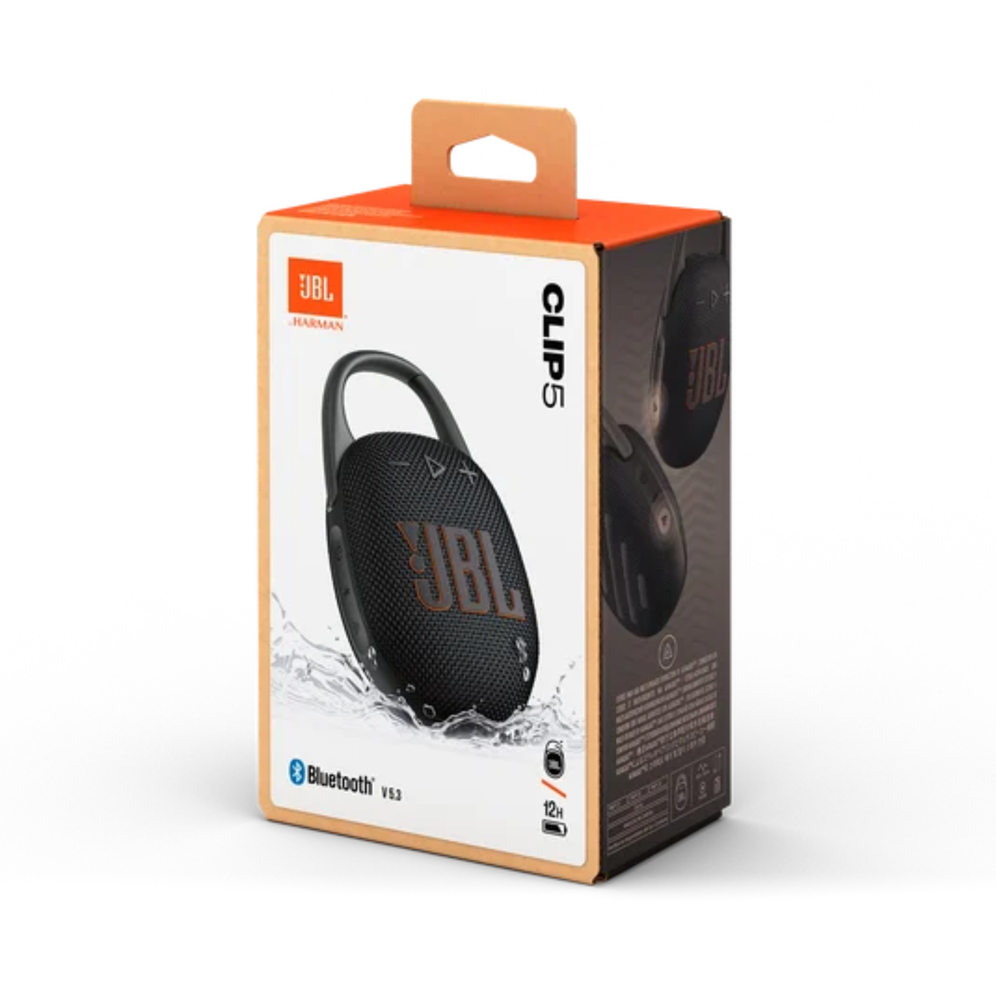 JBL Clip 5 | Ultra-Portable Bluetooth Speaker | IP67 Waterproof | 15Hr Battery | Auracast