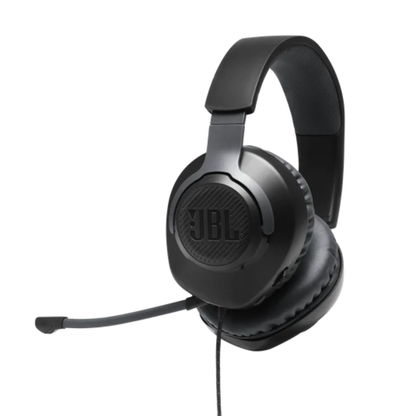 JBL Quantum 100 | Wired Gaming Headset | QuantumSOUND | Detachable Mic | All Platform
