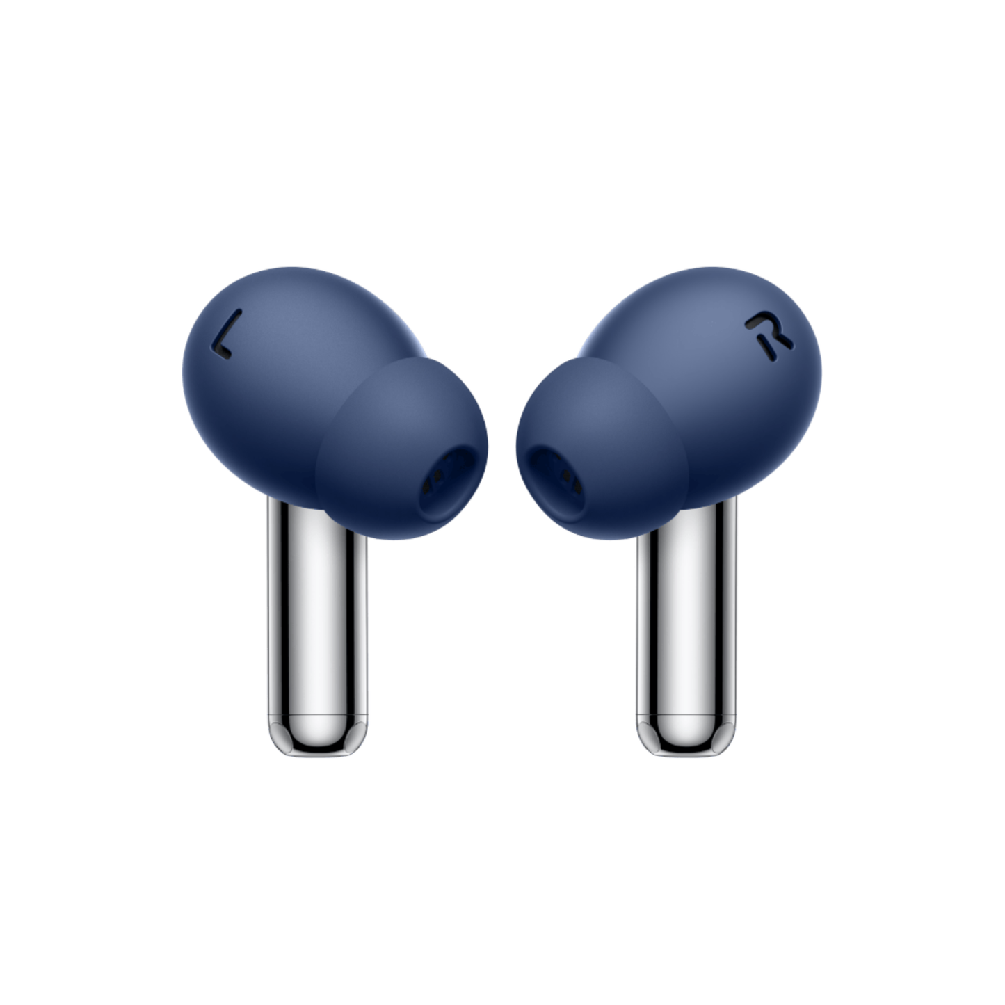 OnePlus Nord Buds 4 Pro blue true wireless earbuds front view