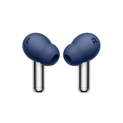 OnePlus Nord Buds 4 Pro blue true wireless earbuds front view