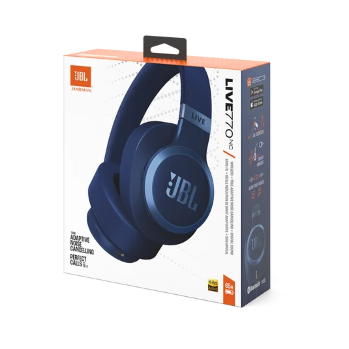 JBL Live 770NC | Over-Ear Headphones | True Adaptive ANC | 65Hr | JBL Signature Sound