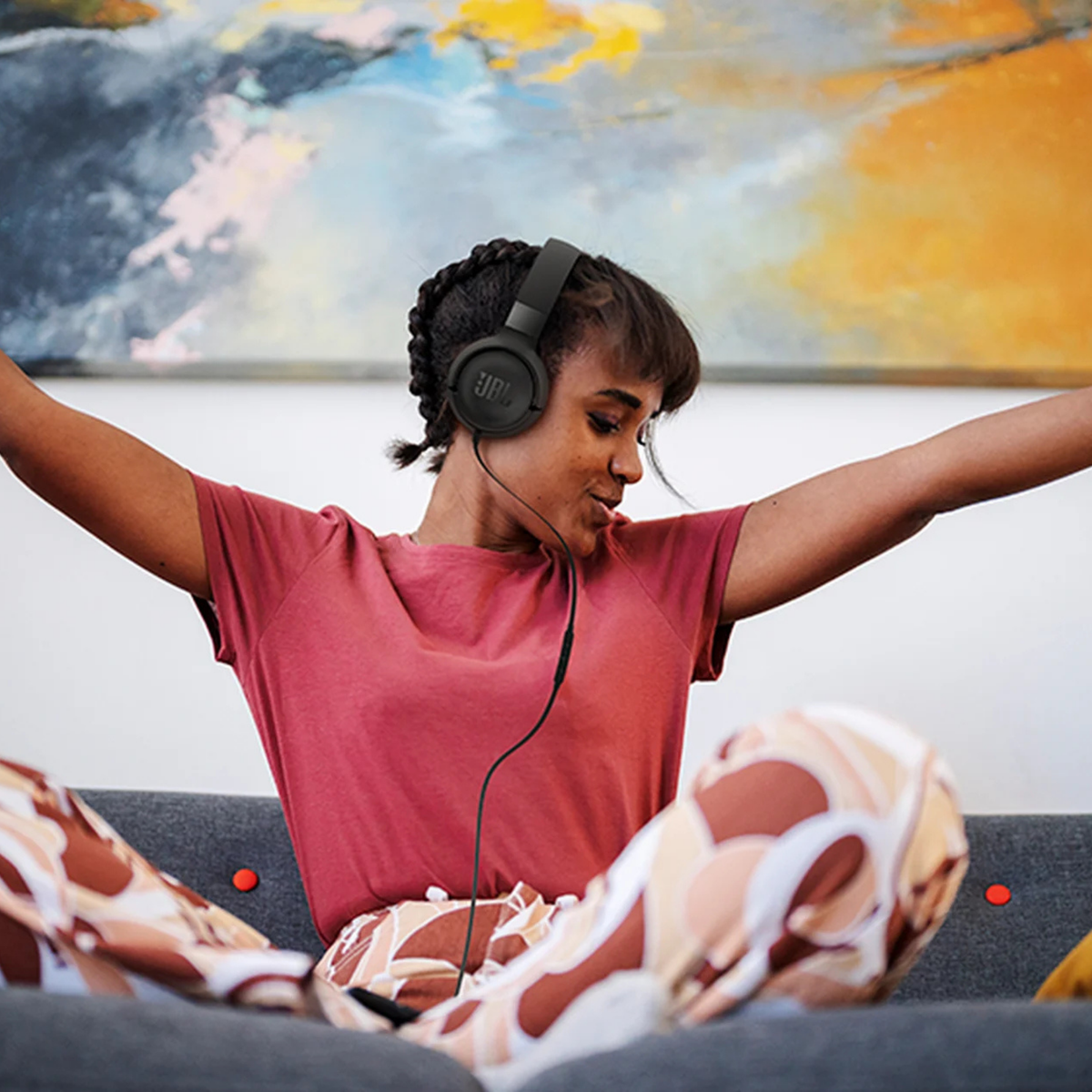JBL Tune 520C USB-C | On-Ear Wired Headphones | Hi-Res | Pure Bass | 3-Button Remote
