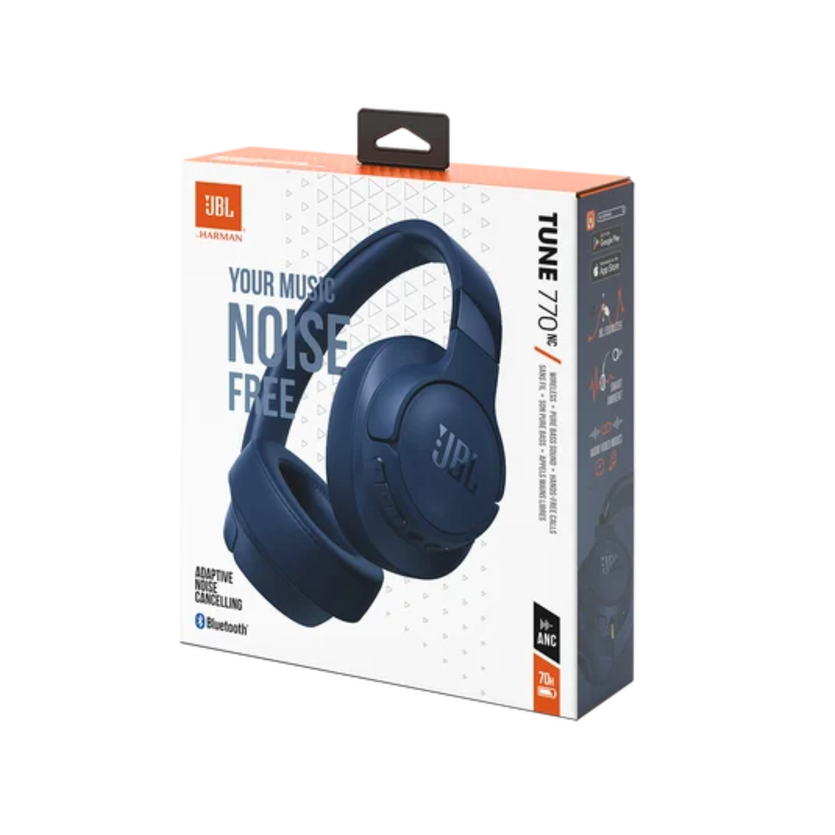 JBL Tune 770NC | Over-Ear Headphones | Adaptive ANC | JBL Pure Bass | 70Hr