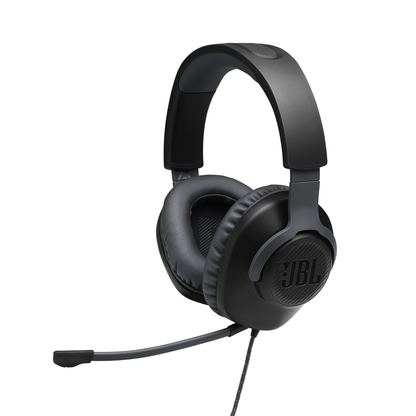 JBL Quantum 100 | Wired Gaming Headset | QuantumSOUND | Detachable Mic | All Platform