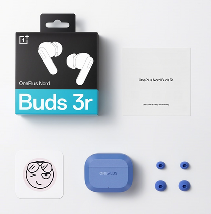 OnePlus Nord Buds 3r Bluetooth Earbuds | 54H Battery | Deep Bass 12.4mm Drivers | AI Noise Cancellation | 47ms Low Latency | Bluetooth 5.4
