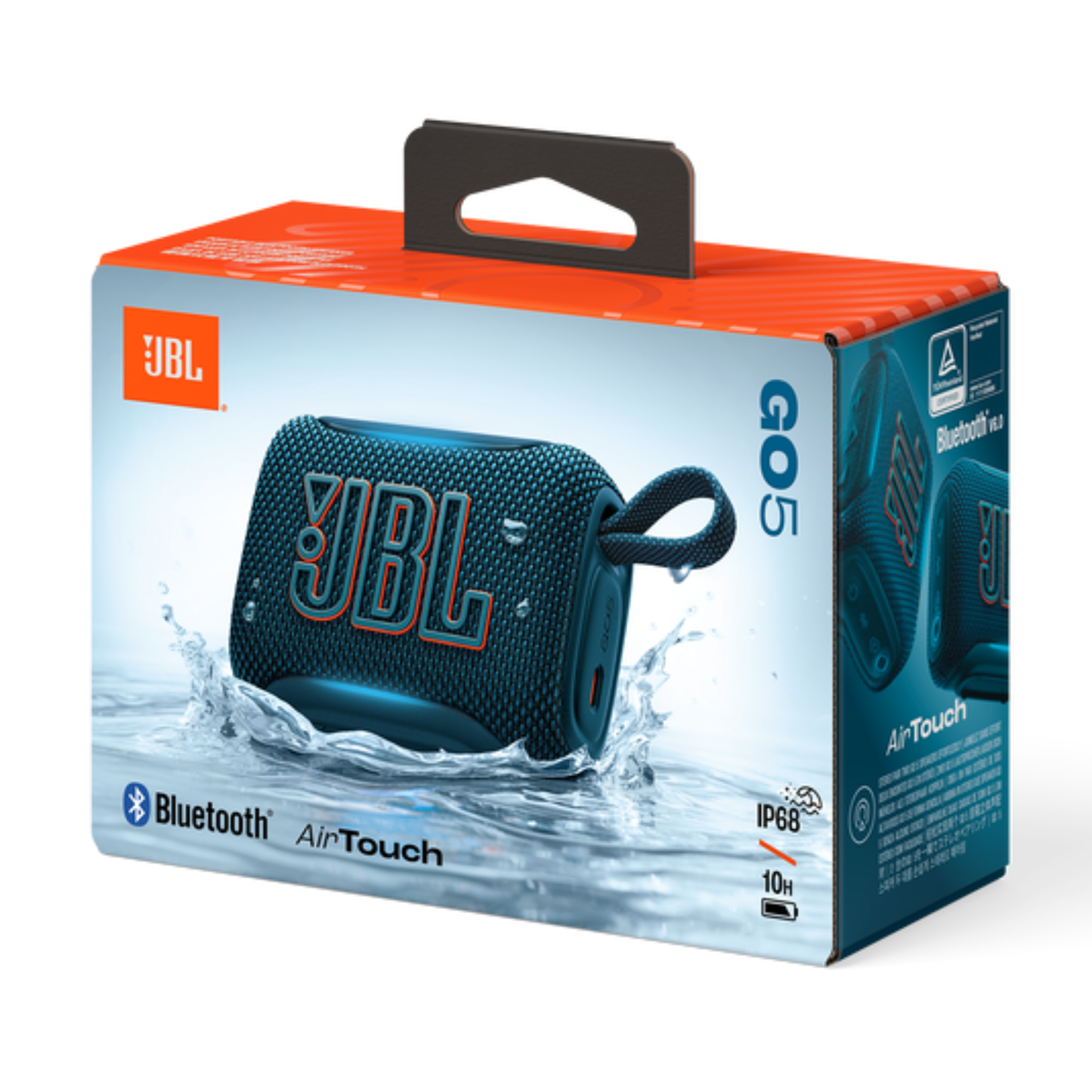 JBL Go 5 | Ultra-Portable Bluetooth Speaker | IP68 Drop-Proof | 10Hr Battery | Ambient Light
