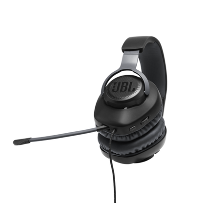 JBL Quantum 100 | Wired Gaming Headset | QuantumSOUND | Detachable Mic | All Platform