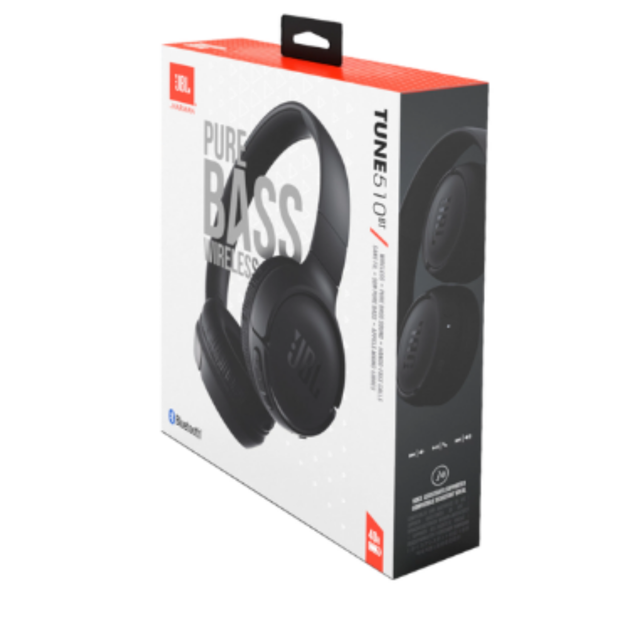 JBL Tune 510BT | On-Ear Wireless Headphones | JBL Pure Bass | Bluetooth 5.0 | 40Hr