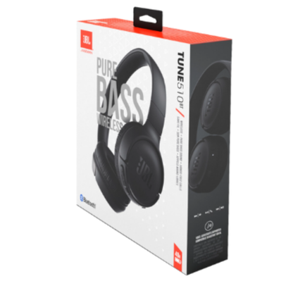 JBL Tune 510BT | On-Ear Wireless Headphones | JBL Pure Bass | Bluetooth 5.0 | 40Hr