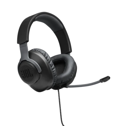 JBL Quantum 100 | Wired Gaming Headset | QuantumSOUND | Detachable Mic | All Platform