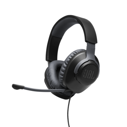 JBL Quantum 100 | Wired Gaming Headset | QuantumSOUND | Detachable Mic | All Platform