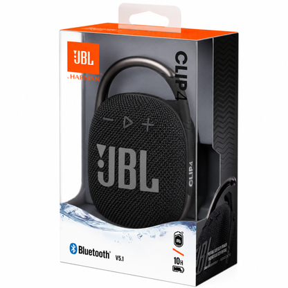 JBL Clip 4 | Ultra-Portable Bluetooth Speaker | IP67 Waterproof | 10Hr Battery