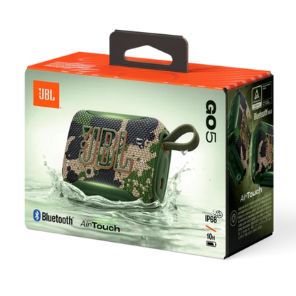JBL Go 5 | Ultra-Portable Bluetooth Speaker | IP68 Drop-Proof | 10Hr Battery | Ambient Light