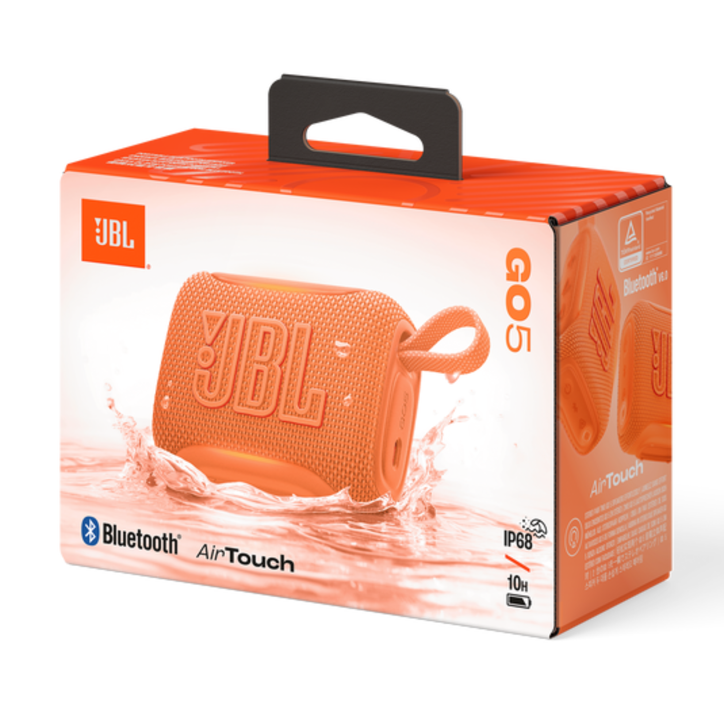JBL Go 5 | Ultra-Portable Bluetooth Speaker | IP68 Drop-Proof | 10Hr Battery | Ambient Light