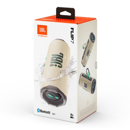 JBL Flip 7 | Portable Bluetooth Speaker | IP68 Drop-Proof | 16Hr Battery | Auracast