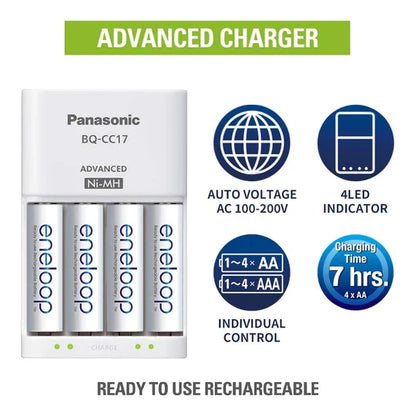 Eneloop Charger for AA and AAA Batteries