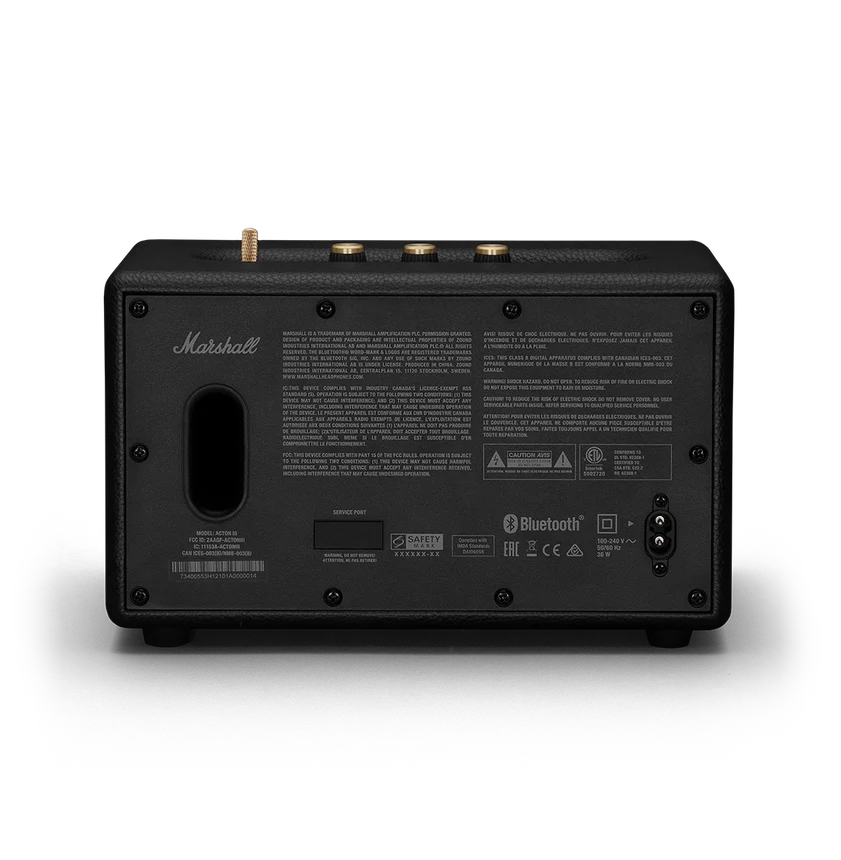 Enjoy Effortless Music Control Marshall Acton 3 Wireless Bluetooth House Party Speaker