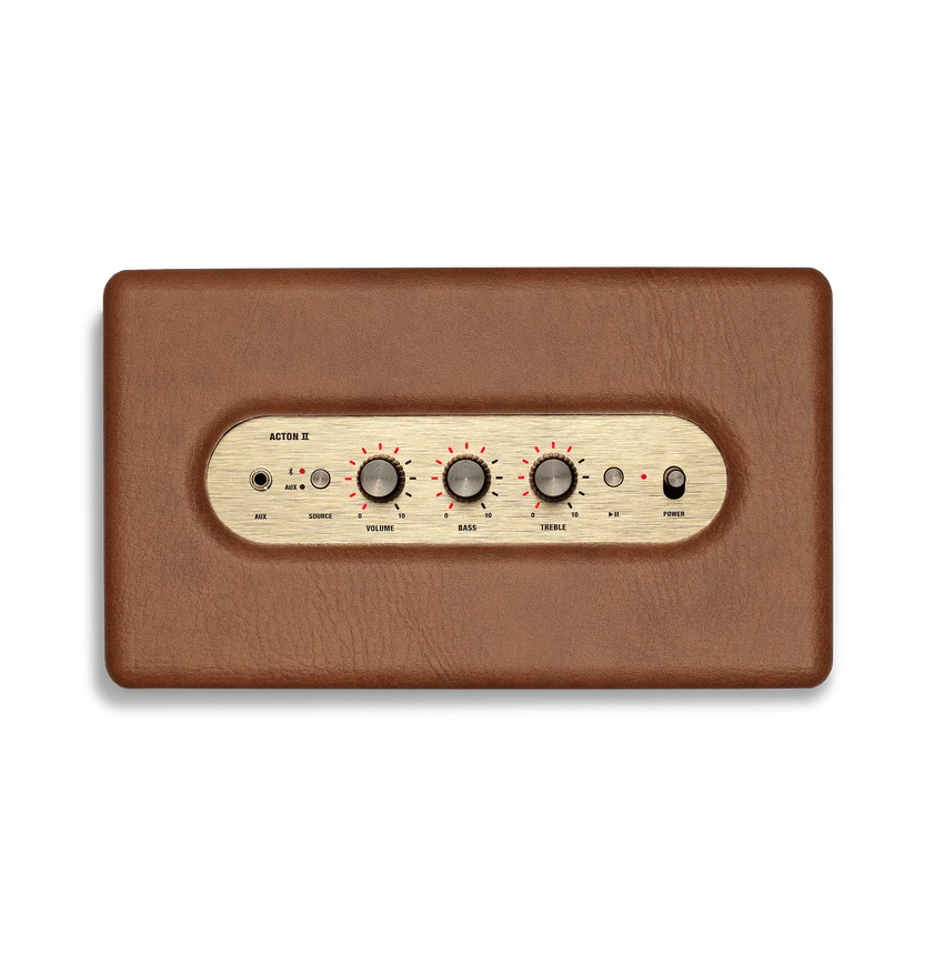 Marshall Acton 2 Compact Bluetooth Speaker with Powerful Bass