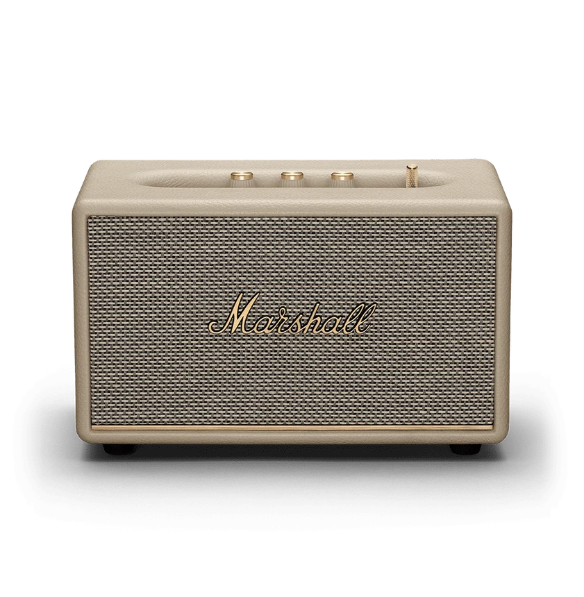 Marshall Acton 3 Wireless Bluetooth Party Speaker Delivering Room-Filling Marshall Signature Sound