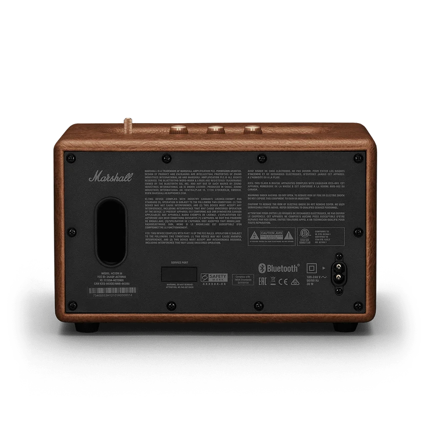 Marshall Acton 3 Wireless Bluetooth Party Speaker Room-Filling Sound