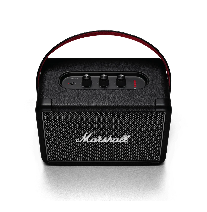 Marshall Kilburn 2 Portable Bluetooth Wireless Speaker has Clear Midrange, Deep Bass, Extended Highs