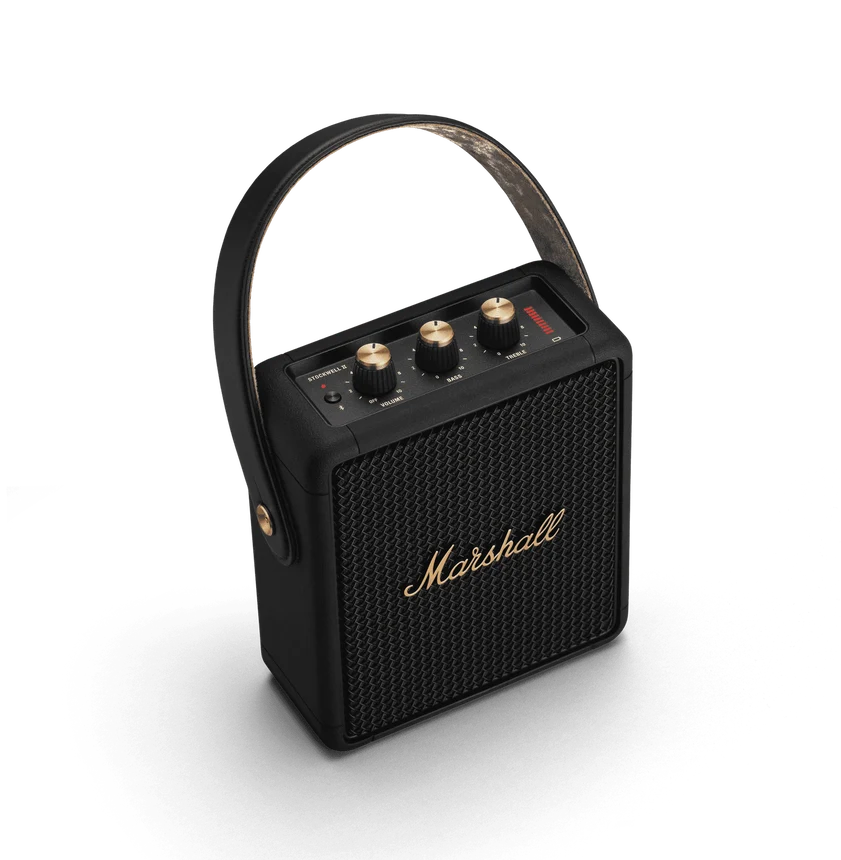 Marshall Stockwell 2 Portable Wireless Bluetooth Speaker with 20 Hours of Playtime