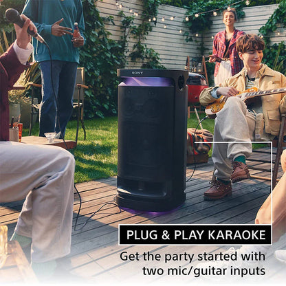 Sony SRS-XV900 Wireless Bluetooth Party Speaker with Karaoke & Guitar Input