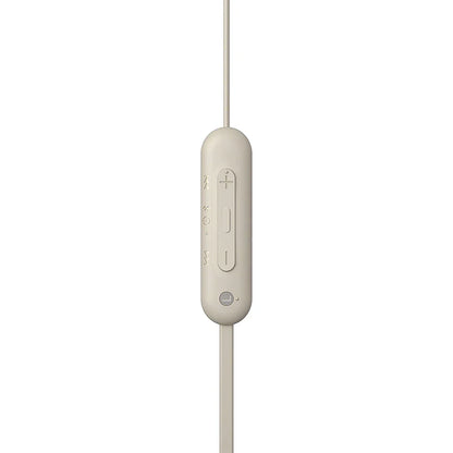 Sony WI-C100 Wireless Bluetooth Headphone has IPX4 Splash-Proof Design 