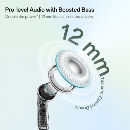 OnePlus Nord Buds 4 Wireless Bluetooth Earbuds | 54H Battery | 12mm Dynamic Drivers | AI Noise Cancellation | Spatial Audio | Bluetooth 6.1